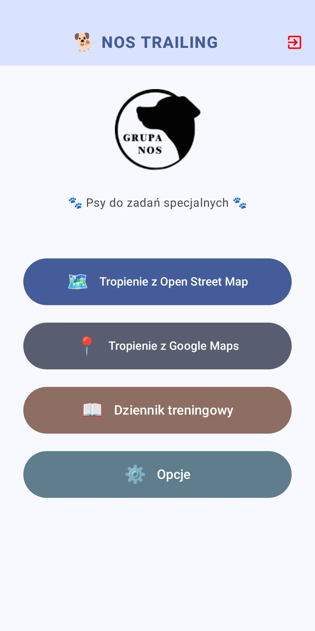 Menu główne